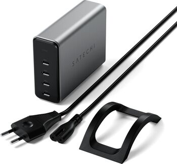 Satechi 165W GaN Hleðslutæki - 4 tengi