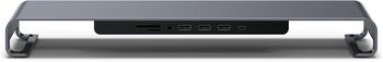 Satechi XL skjástandur m. USB-C tengikví - Grár