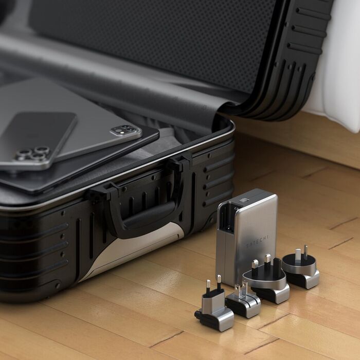 Satechi 145W GaN 4xUSB-C PD hleðslutæki