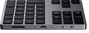 Satechi Bluetooth talnaborð - Grátt