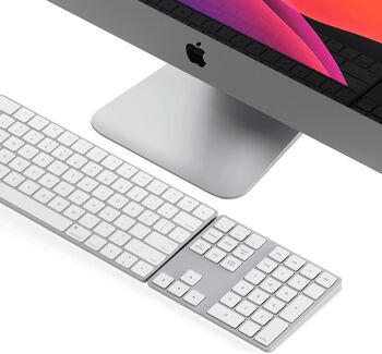 Satechi Bluetooth talnaborð - Silfur