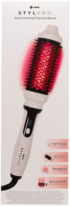 Stylpro Red og Infrared hárbursti