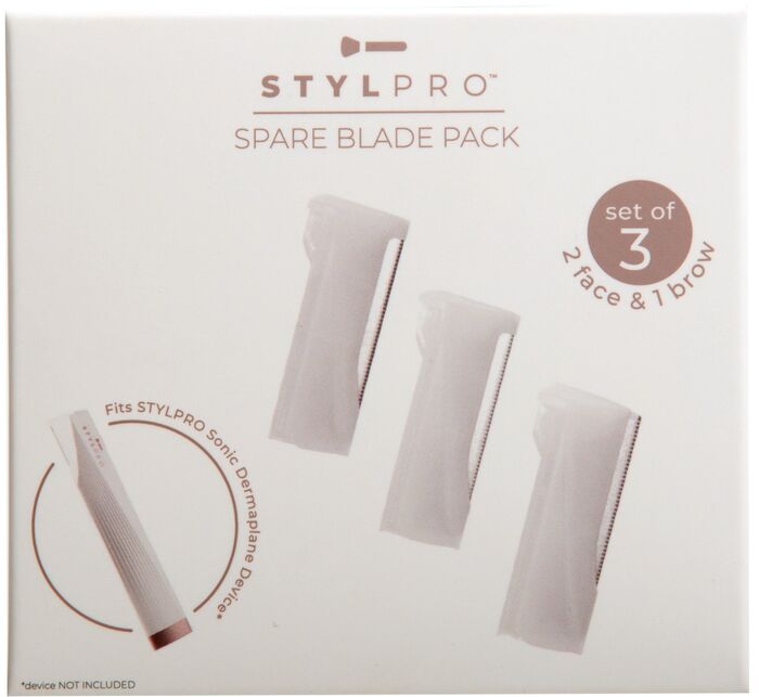 Stylpro Sonic Dermaplane - 3x aukablöð