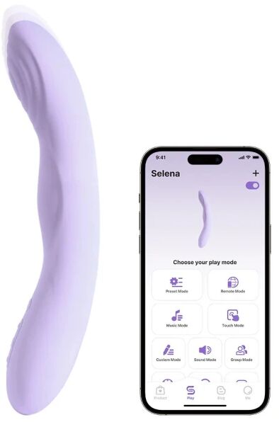 Svakom Selena titrari - Fjólublár