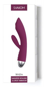 Svakom Trysta tvöfaldur titrari - Fjólublár 