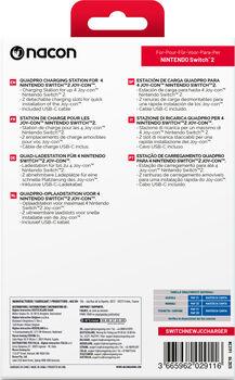 Nacon Switch 2 Joy-Con hleðslustöð