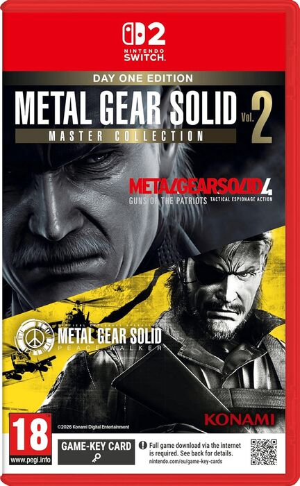 Metal Gear Solid: Master Collection Vol. 2 - Day One Edition (Switch 2)
