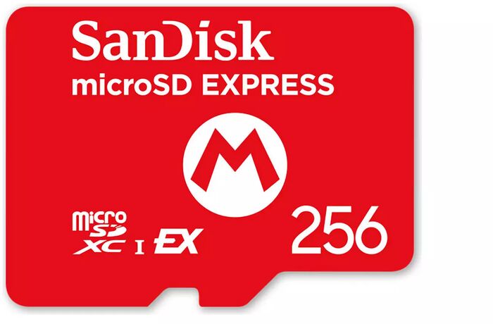 SanDisk microSD Express Switch 2 minniskort - 256 GB