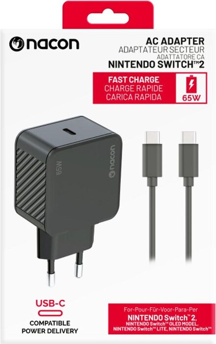 Nintendo Switch 2 65 W hleðslutæki