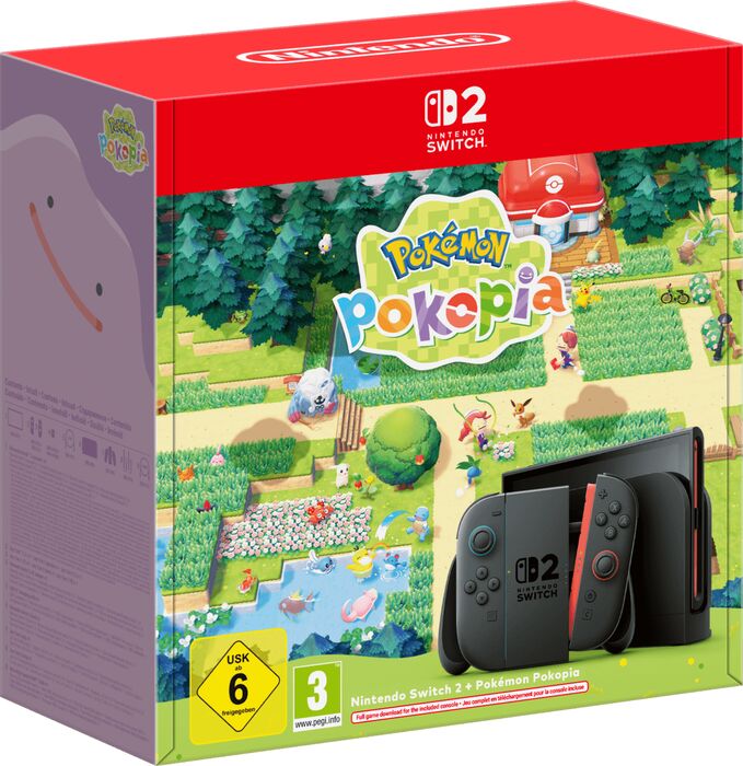 Nintendo Switch 2 leikjatölva + Pokémon Pokopia