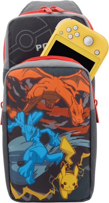 Hori Adventure taska - Lucario/Charizard fyrir Nintendo Switch 