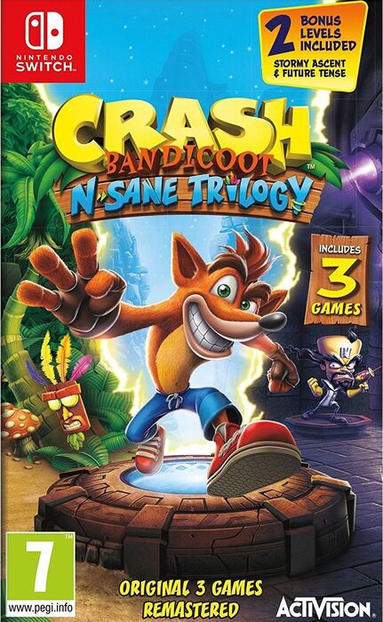 Crash Bandicoot N. Sane Trilogy (SWI)