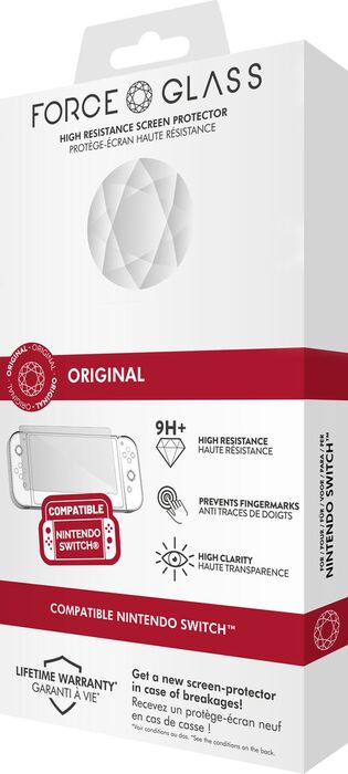 Product image not available for Bigben Nintendo Switch Force Glass 2 skjávörn