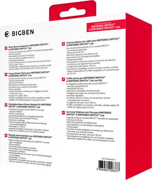 Nacon Bigben V1 leikjaheyrnartól - Svört