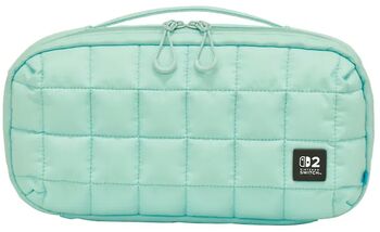 Hori Puff Pouch taska fyrir Nintendo Switch 2 - Græn