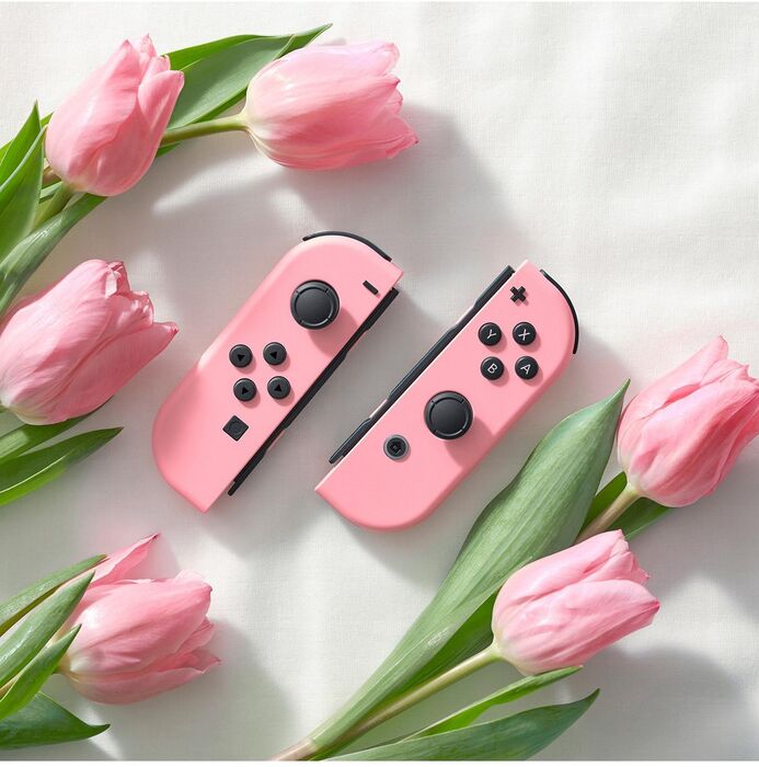 Nintendo Joy-Con stýripinnar - Pastel Bleikir