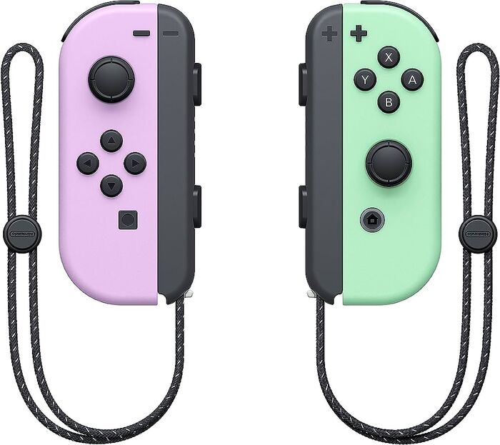 Nintendo Joy-Con stýripinnar - Pastel Fjólubláir/Grænir 