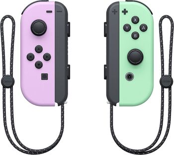 Nintendo Joy-Con stýripinnar - Pastel Fjólubláir/Grænir 
