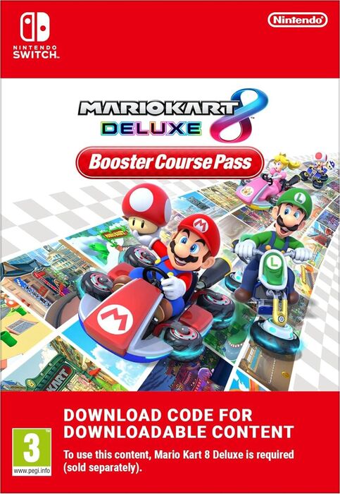Mario Kart 8 Deluxe: Booster Course Pass aukapakki (SWI)