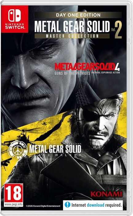 Metal Gear Solid: Master Collection Vol. 2 - Day One Edition (SWI)