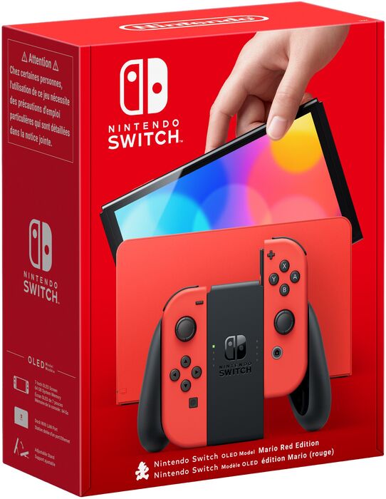 Nintendo Switch OLED - Mario Red Edition 