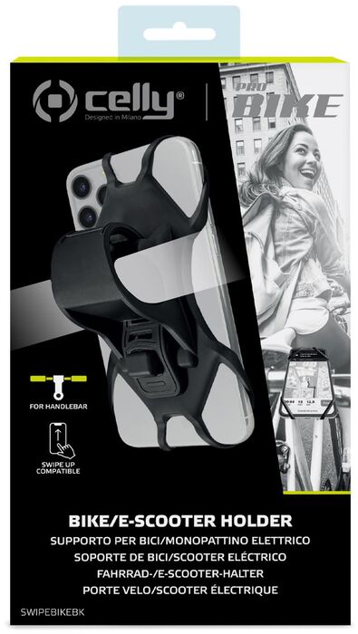 Celly Swipe símahaldari fyrir hjól