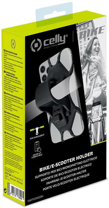 Celly Swipe símahaldari fyrir hjól