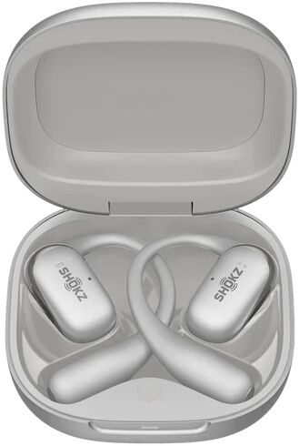 Shokz OpenFit 2+ þráðlaus heyrnartól - Grá
