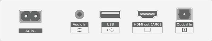 Philips TAB5109 hljóðstöng