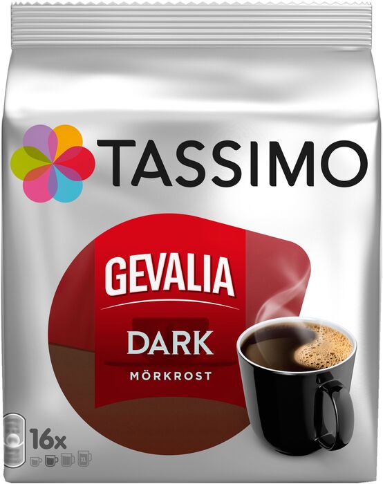 Tassimo Gevalia Mörkrost  - 16 skammtar