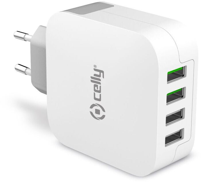 Celly 4x USB hleðslutæki