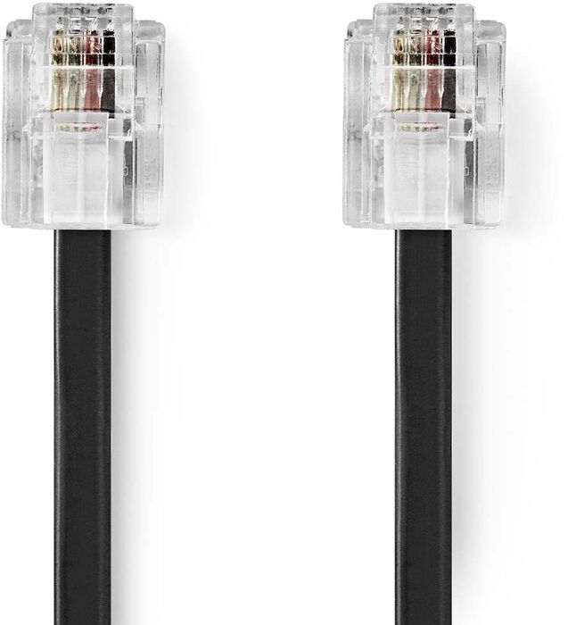 Nedis RJ11 í RJ11 símasnúra - 5 metrar 