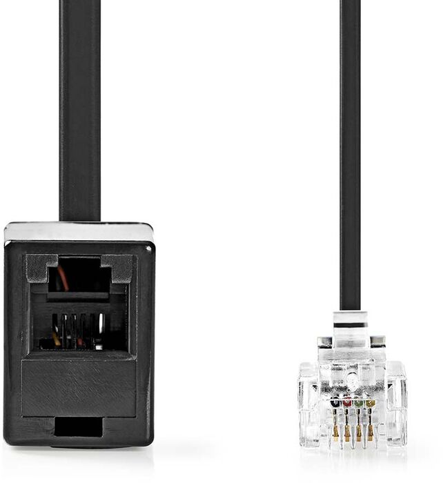 Nedis RJ11 KK í RJ11 KVK símasnúra - 5 metrar
