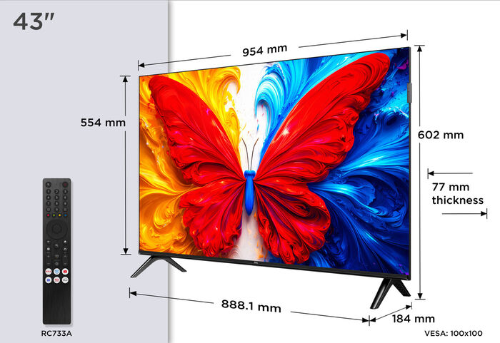 TCL 40" S5L sjónvarp (2026)