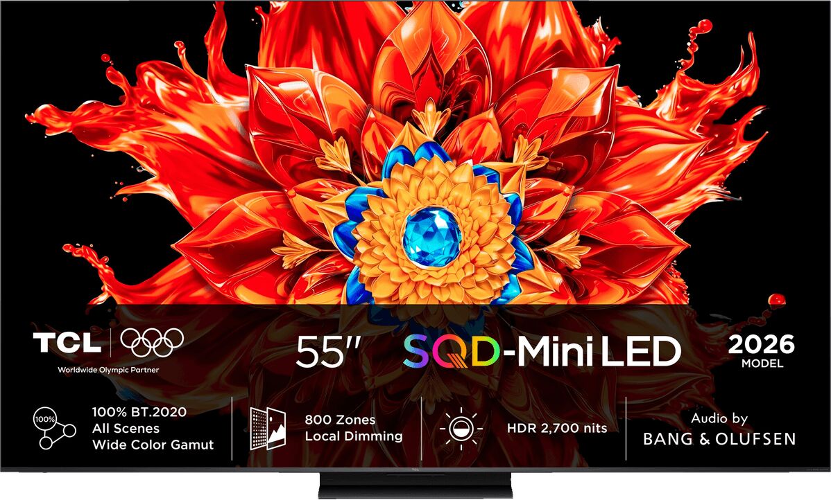 TCL 55" MSQLED85L SQD-MiniLED snjallsjónvarp (2026)