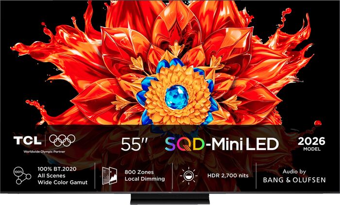 TCL 55" MSQLED85L SQD-MiniLED snjallsjónvarp (2026)