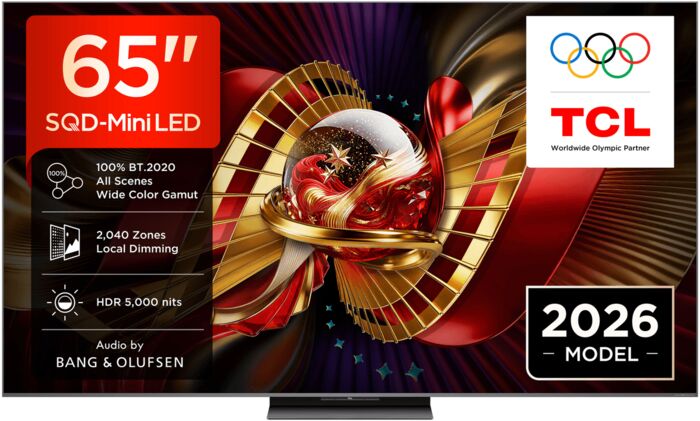 TCL 65" C8L SQD-MiniLED snjallsjónvarp (2026)