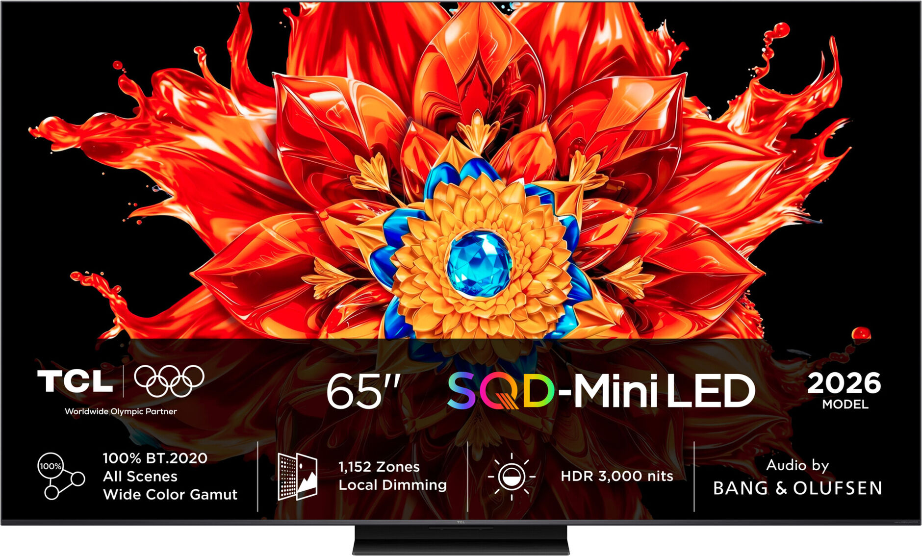 TCL 65" MSQLED85L SQD-MiniLED snjallsjónvarp (2026)