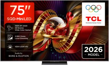 TCL 75" C8L SQD-MiniLED snjallsjónvarp (2026)