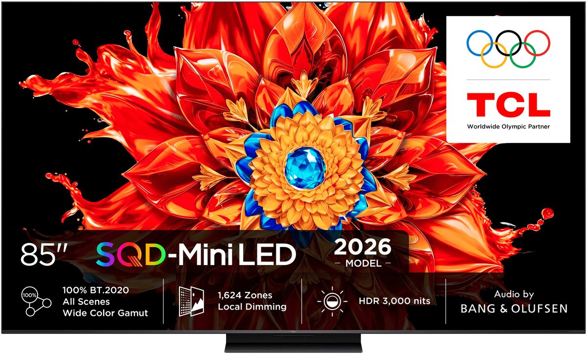 TCL 85" MSQLED85L SQD-MiniLED snjallsjónvarp (2026)