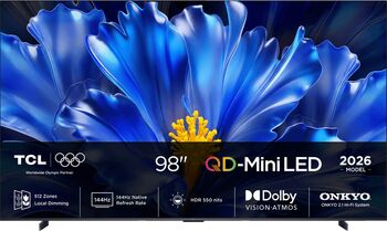 TCL 98" QLED810L QD-MiniLED snjallsjónvarp (2026)