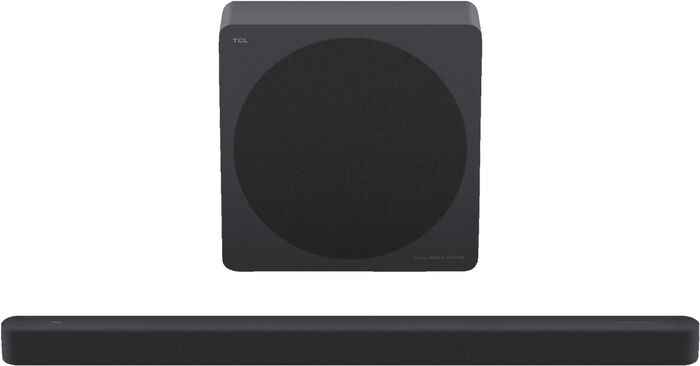 TCL A65K hljóðstöng með bassaboxi - Grá