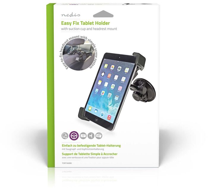 Nedis spjaldtölvufesting í bíl