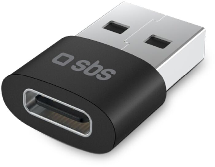 SBS USB-C í USB-A millistykki - Svart