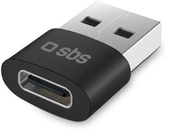 SBS USB-C í USB-A millistykki - Svart