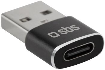 SBS USB-C í USB-A millistykki - Svart