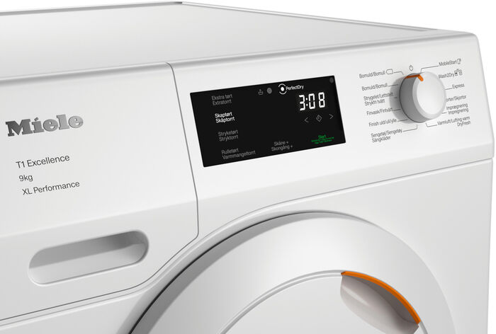 Miele T1 Excellence þurrkari TEC374WPNDS - Hvítur