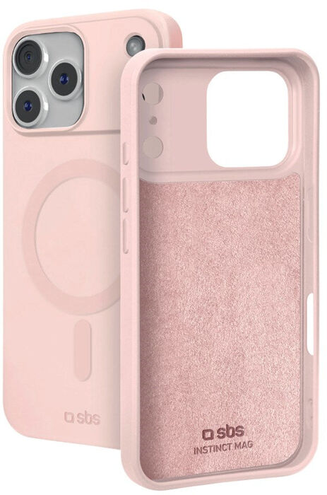SBS Instinct Mag iPhone 18/17 Pro símahulstur - Bleikt