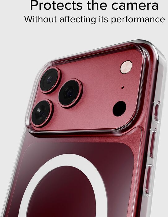 SBS Light Mag iPhone 18/17 Pro símahulstur - Glært
