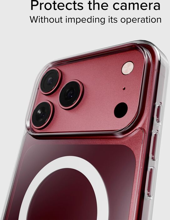 SBS Light Mag iPhone 18/17 Pro Max símahulstur - Glært